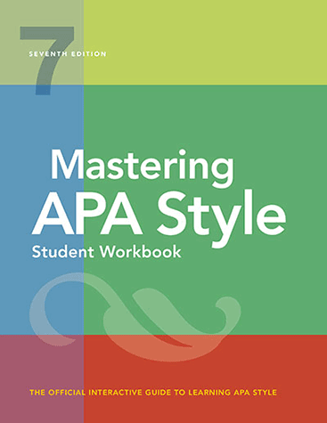 Cover Image: Concise Guide to APA Style