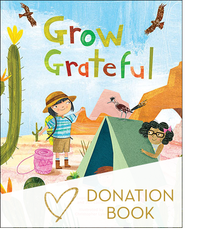 Cover Image: Grow Grateful; Donation Book